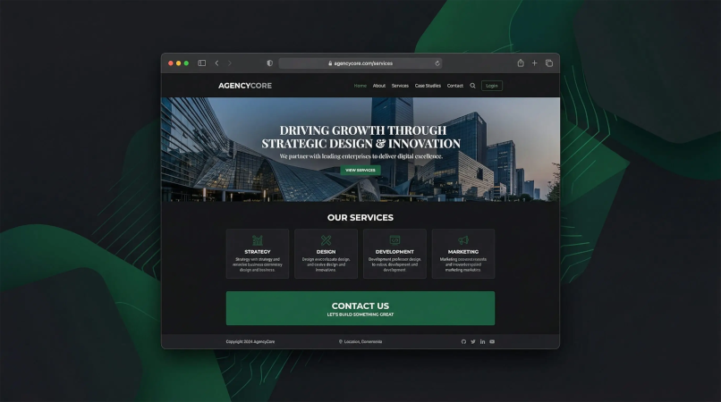 Standard Business Site Preview